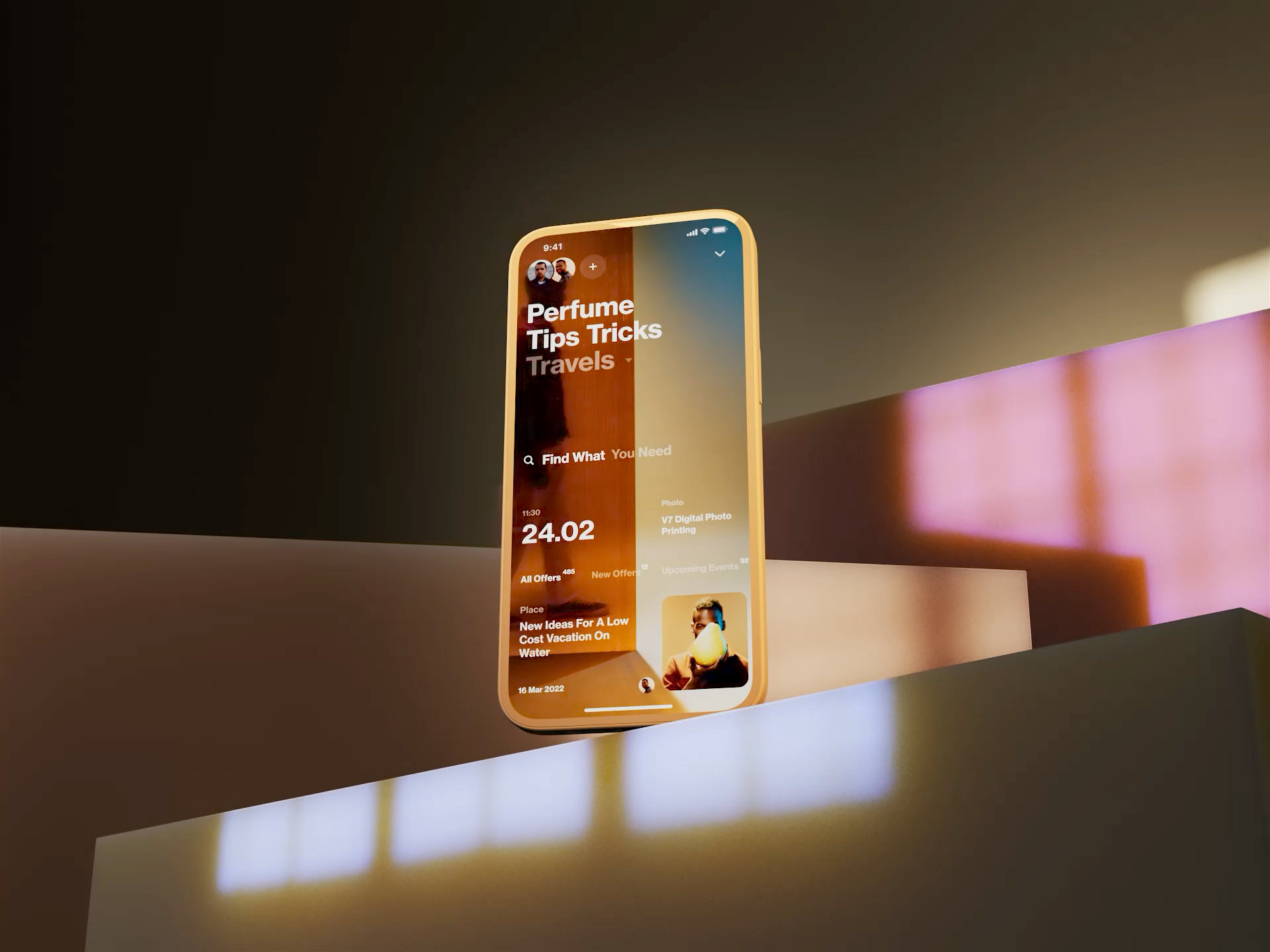 Travel AI News 3d ai animation dashboard graphic design homepage illustration interface mobile os ui video