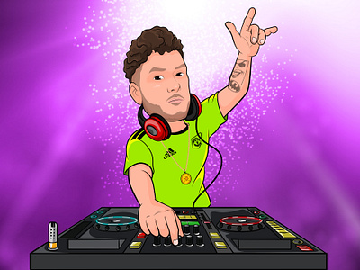 Dj cartoon, Male Cartoon Logo, Man Cartoon Logo 2d abstract artwork branding caricature cartoon cartoon art cartoon portrait colorful design design character dj dj cartoon dribbble graphic design icartoonall illustration portrait ui vector