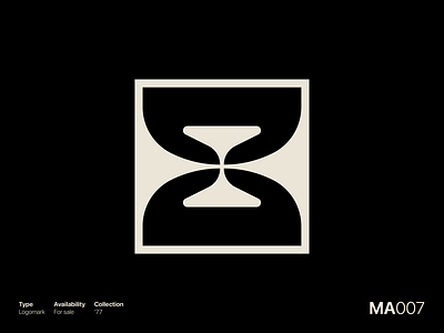 77 for 77 | MA007 brand brand identity branding brandmark clean custom mark design geometric graphic graphic design identity logo logo design logo designer logomark mark minimal modern symbol trademark