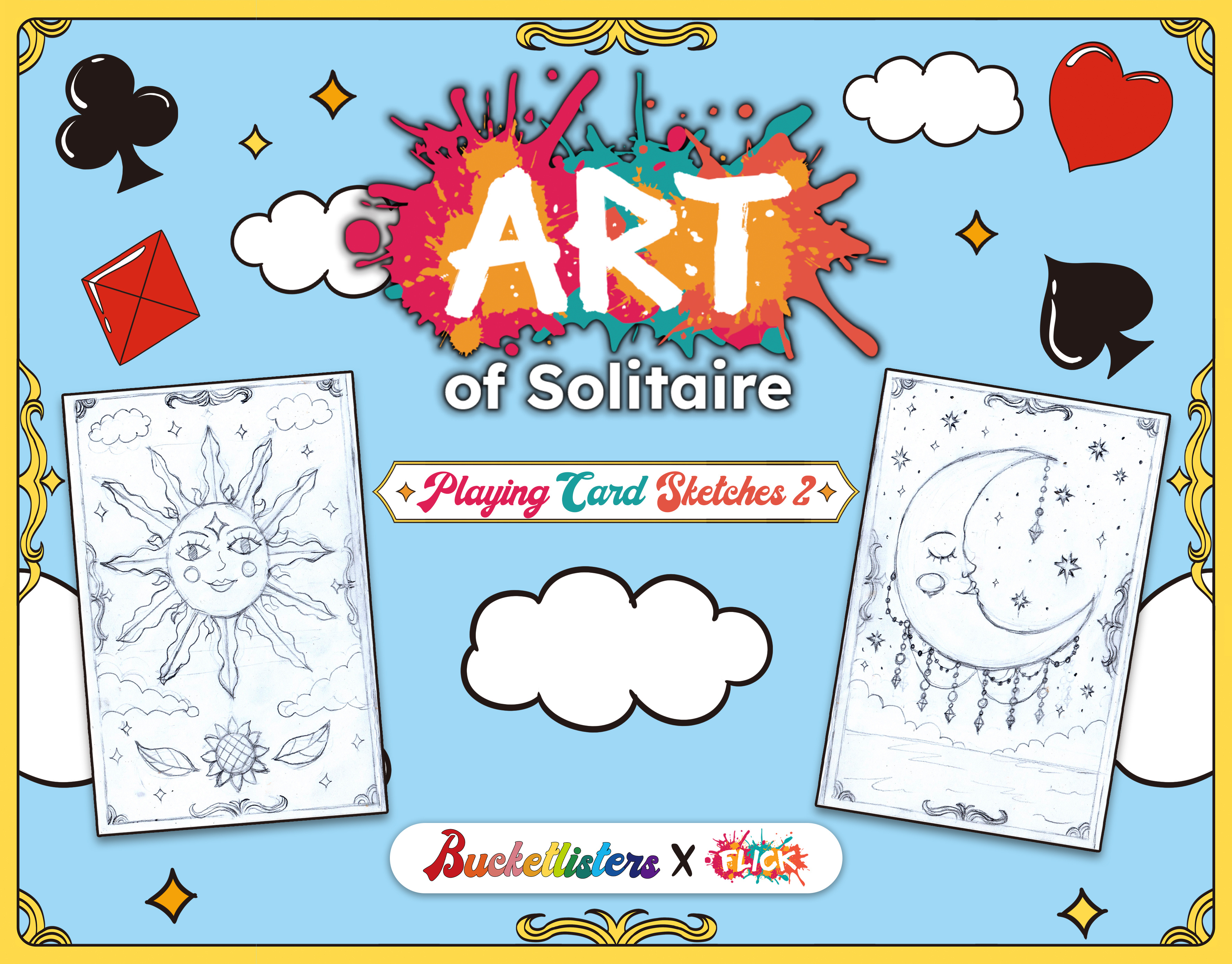 Collaboration with Flick Games Card Deck Illustration