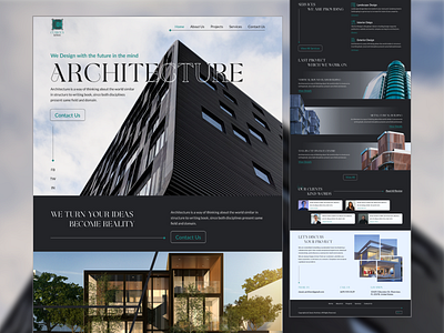 Landing Page - Architecture Agency architecture architectureagency architecturedesign architecturedigital architecturewebsite codeflash landingpagedesign modernarchitecture uiuxdesign uxdesign webdesign webdesigner webdesigninspiration webdevelopment