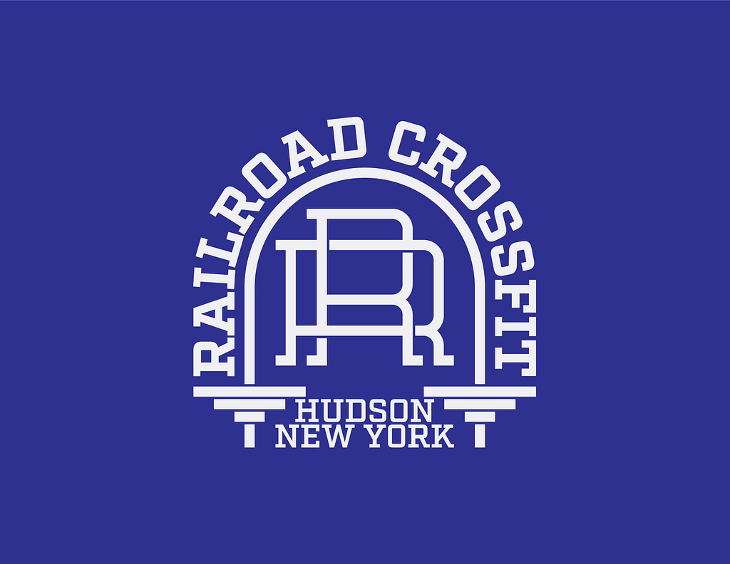 Railroad Crossfit Monogram by Dave Wadleigh Design on Dribbble