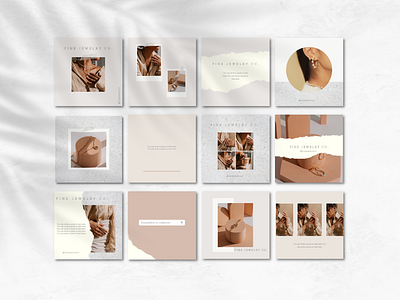 Jewelry Clean and Minimalist Instagram Template - Canva Template branding canva canva template content design design editabletemplate fullyeditable graphic design instagram instagram post instagramposttemplate instagramtemplatedesign jewelryinstagramtemplate minimalisttemplate moderninstagramtemplate modernminimalist pinterestpintemplate social media socialmediatemplate