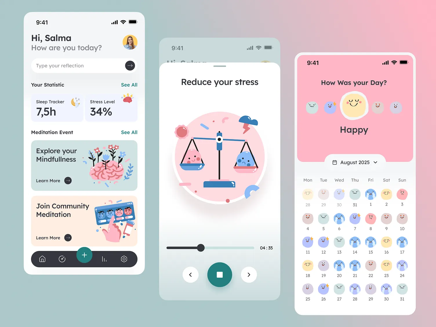 Example of Mental Health App