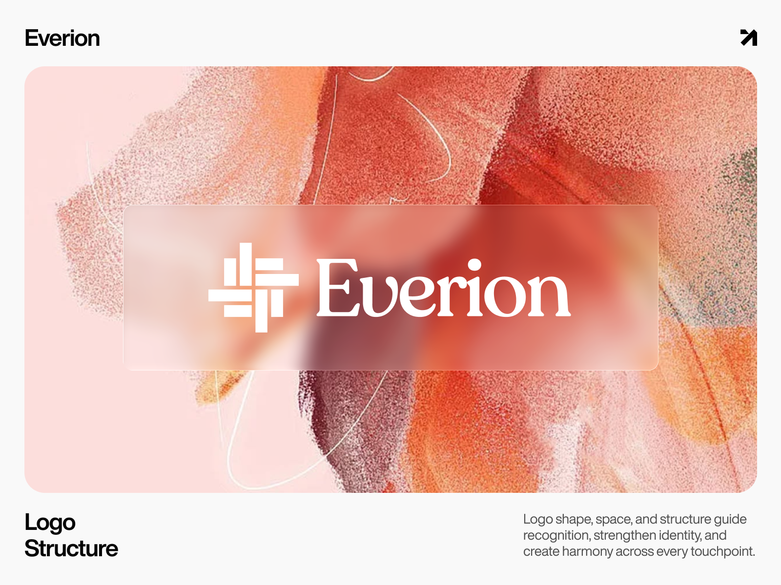 Everion - Modern Logo Design & Brand Identity brandidentity everion glassmorphism graphicdesign hero section logoconcept logodesign logostructure minimallogo modernbranding pro ui design productdesign techwitpro typography uiuxdesign vectorlogo visualidentity web design