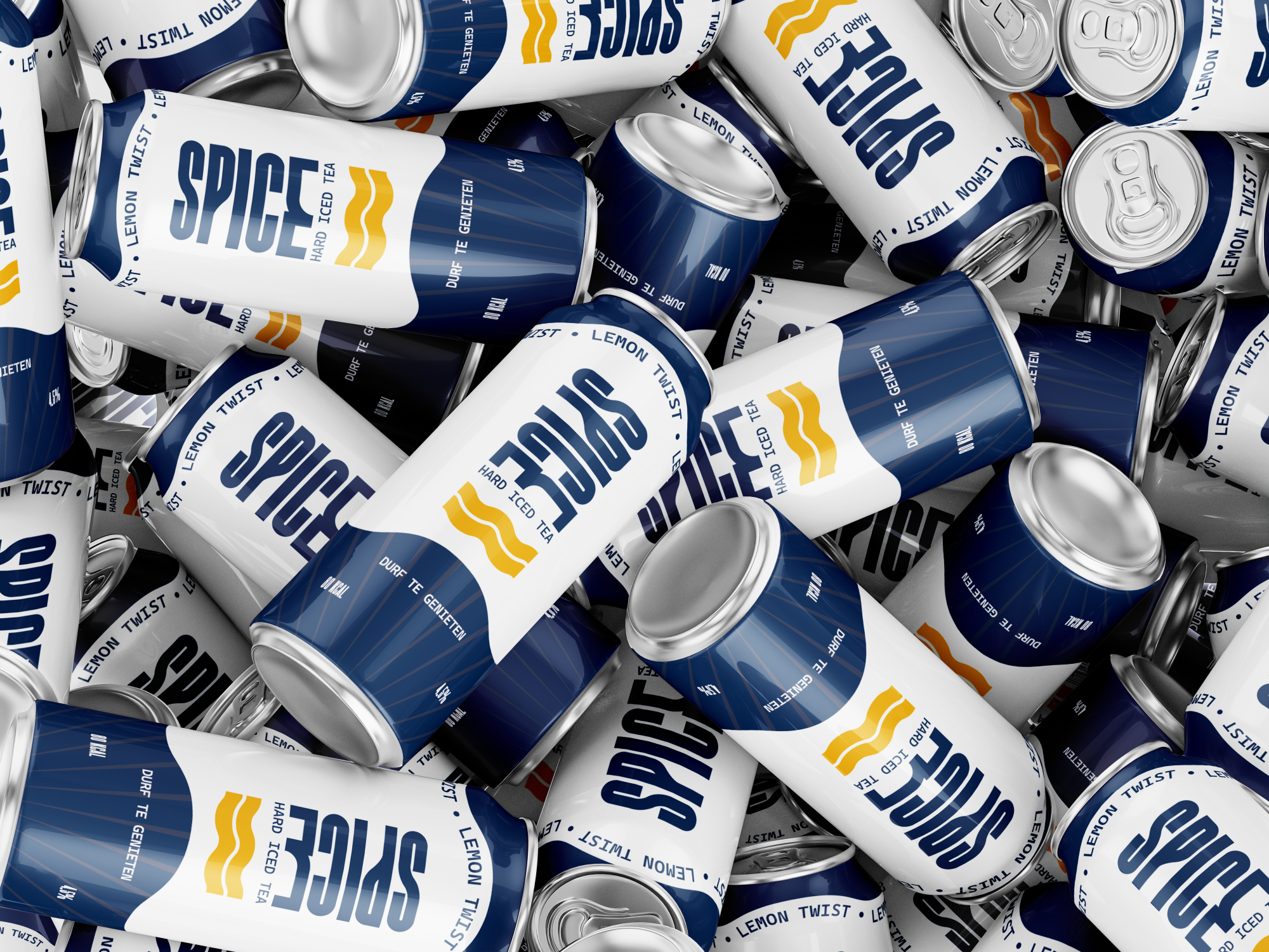 Spice - Hard Iced Tea brand identity branding can design logo package design shopify web design