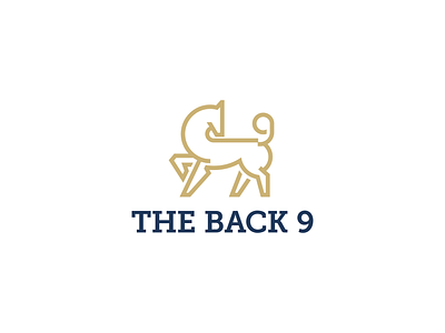 The Back 9 1 2 3 4 5 6 7 8 9 0 animal branding design elegant equestrian geometry horse icon jumping line art logo luxury majestic mark minimalist nature number riding simple