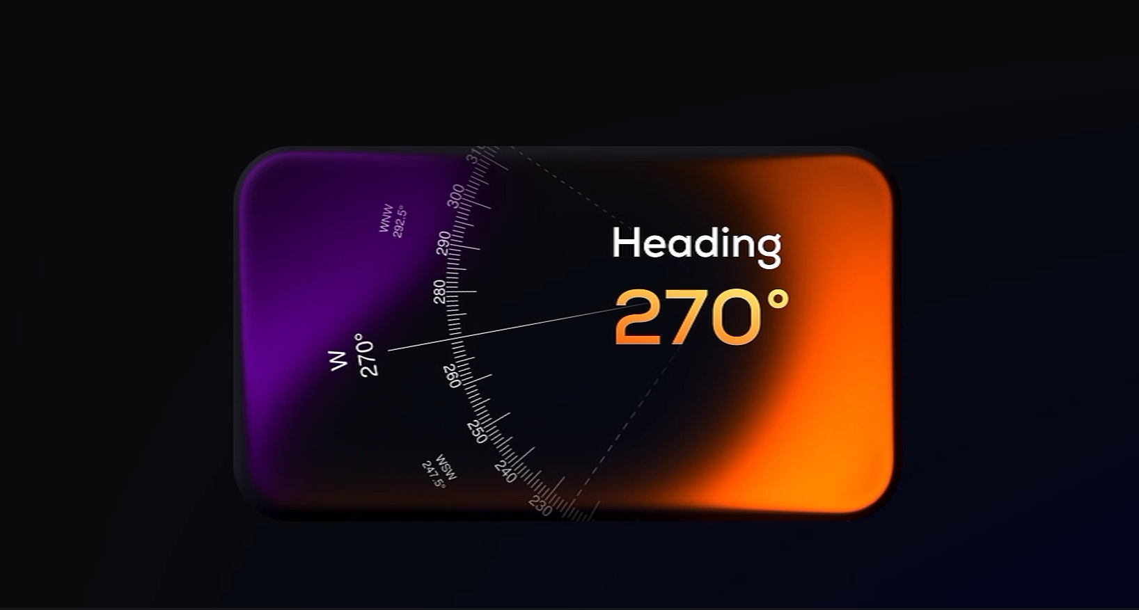 Glassmorphism & compass UI motion animation design graphic design motion graphics ui