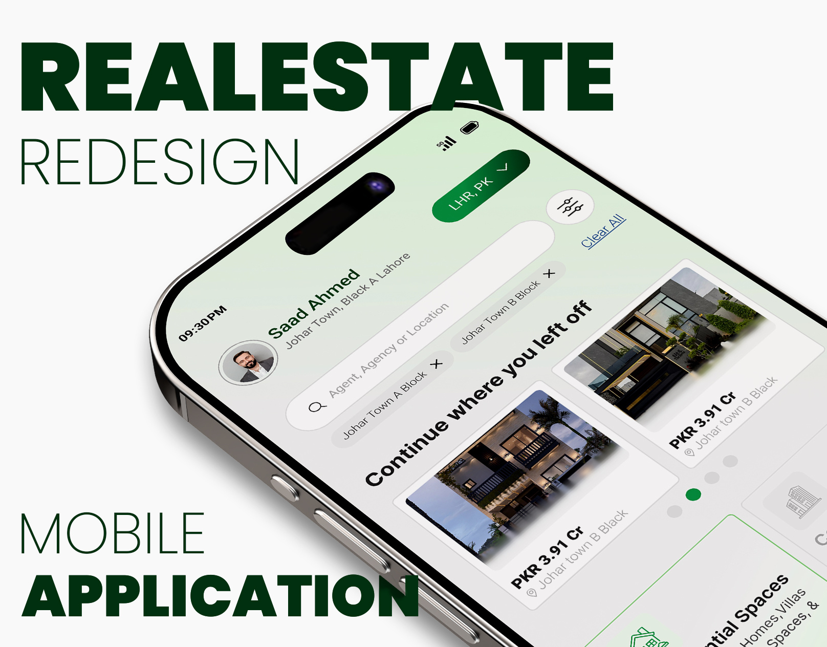 Real Estate Mobile Application graphic design landing page mobile app mobile design mobile ui design product design real estate app responsive design ui uiux ux
