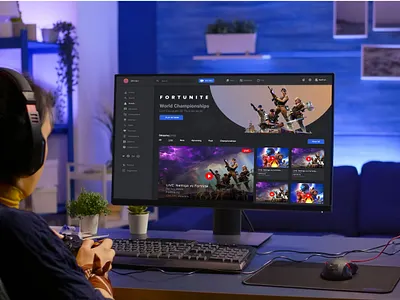 Game Website UI figma game gradient illustration illustrator cc ui ux