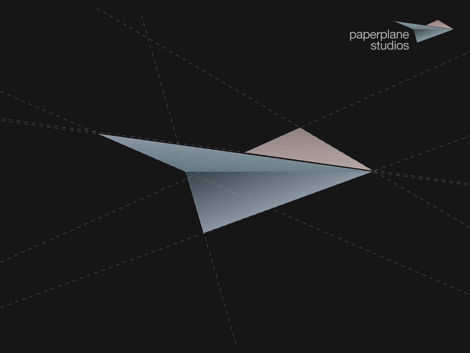 Paperplane Studios Logo Design 3d animation brand brand design branddesign branding design logo logo design logo designer logodesign logodesigner minimal paperplane samadaraginige simple studio