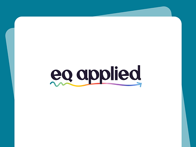 EQ Applied - Logo blog branding emotional intelligence eq gradients graphic design logo news swag