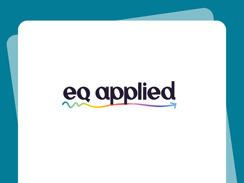 EQ Applied - Logo blog branding emotional intelligence eq gradients graphic design logo news swag