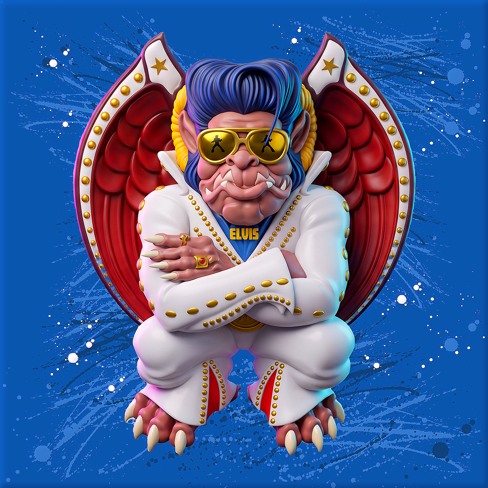 ICONIK GARGOYLES Designer Toy Collection | CapCut Design Studio 3d character art toy brand concept brand identity campaign design capcut design studio character design collectible toy designer toy dribbble playoff gargoyle illustration packaging design pop culture art product design product drop challenge toy design toy packaging vinyl toy visual identity