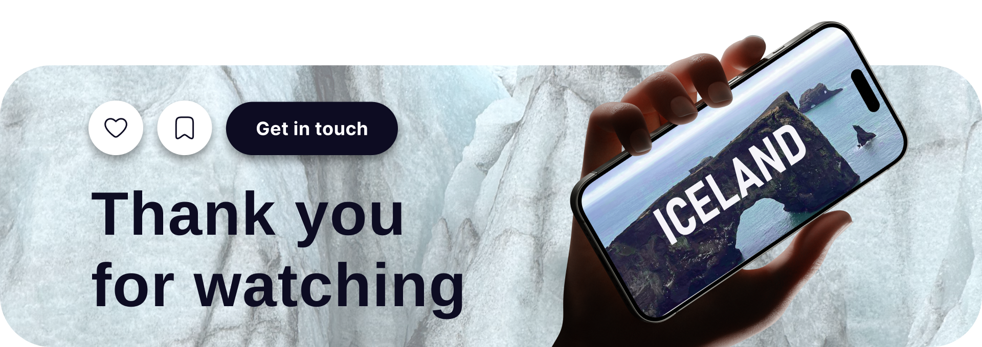 🗻Iceland — Travel App Concept & Visual Motion after effects animation cinematic concept design iceland motion design motion graphics reel travel app ui motion ux video editing visual design