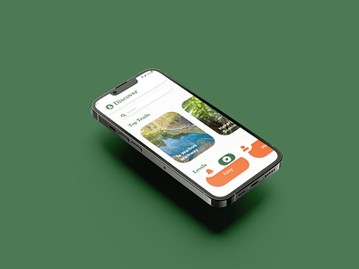 Walking Waikato App adobe xd app design graphic design hiking interaction design mobile mobile app ui ux