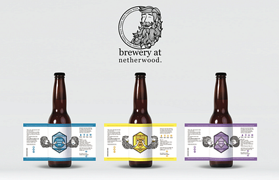 Happy Days Brewery | Branding branding graphic design illustration label design labels logo packaging design