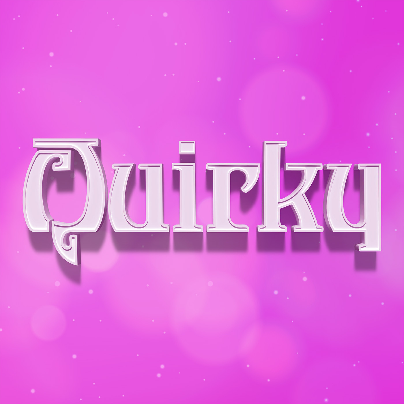 Quirky… decorative font fontlab fontself signage type typography