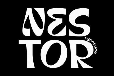 Nestor - Quirky Typeface branding display display font font fonts graphic design illustration logo type design typography