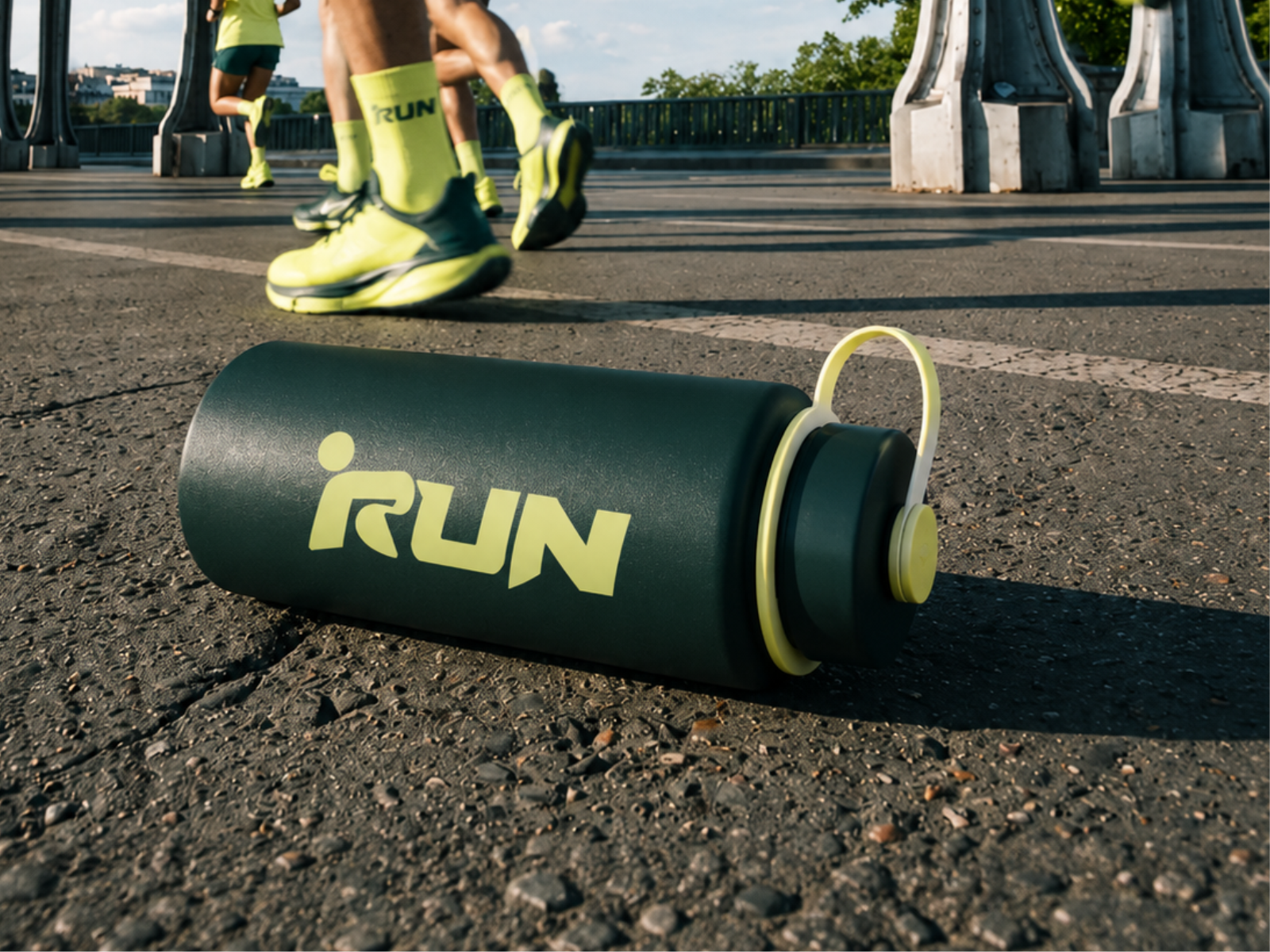 RUN LOGO AND VISUAL IDENTITY brand branding design event graphic design inspiration logo modern people run running trend vector