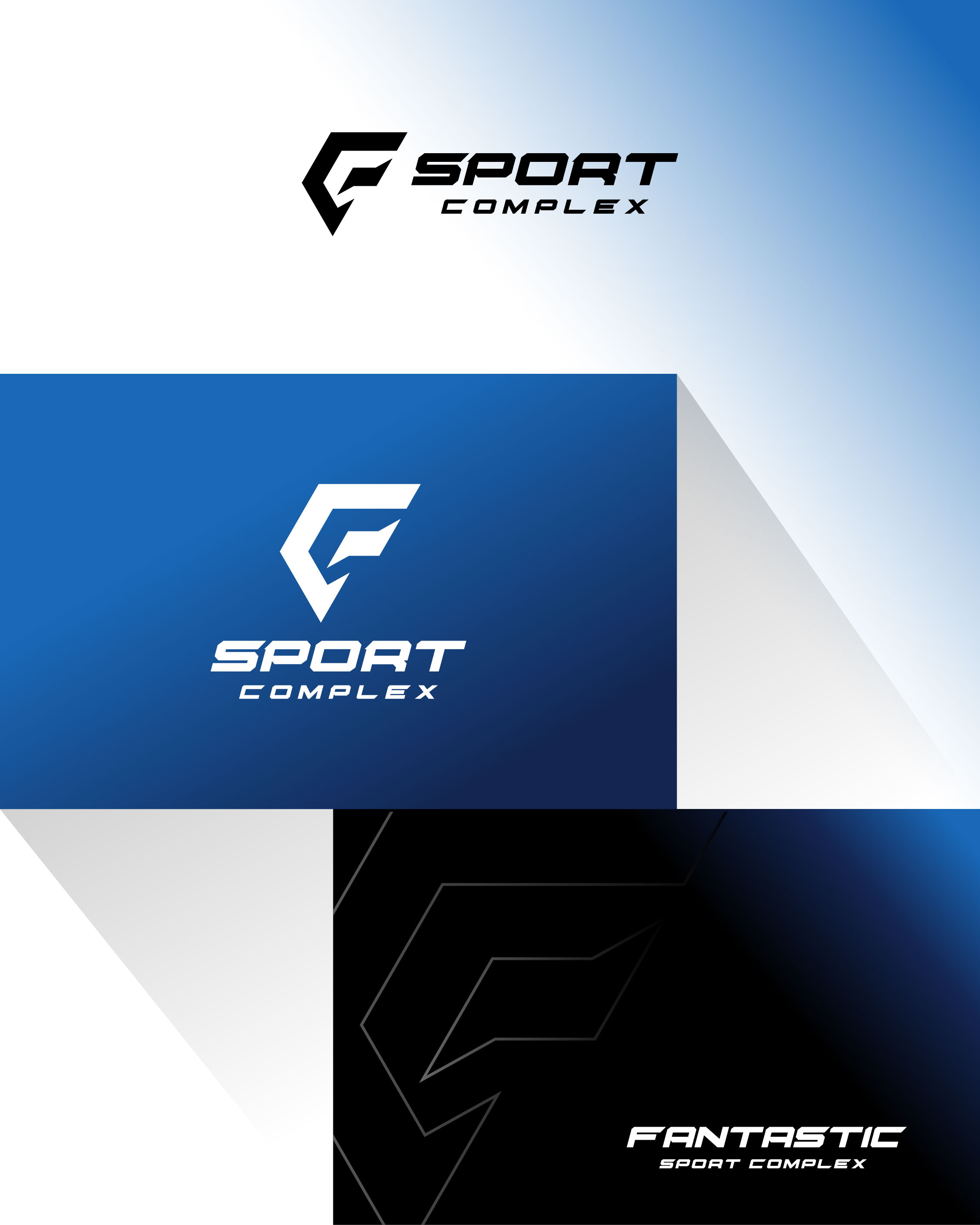 Fantastic Sport Complex Logo Branding Identity brand application brand identity branding design font graphic design hand lettering handmade identity initial letter initial logo lettering lettermark logo logo design logo letter logo type monogram monogram logo typography