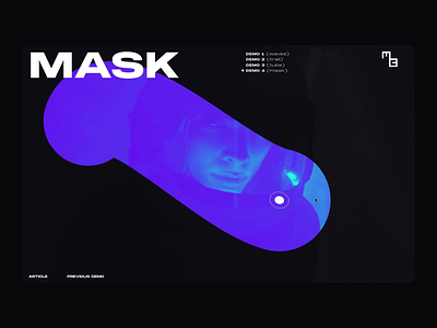Interactive Cursor — Mask codrops cursor desktop frontend gradient mask minimal svg tutorial website