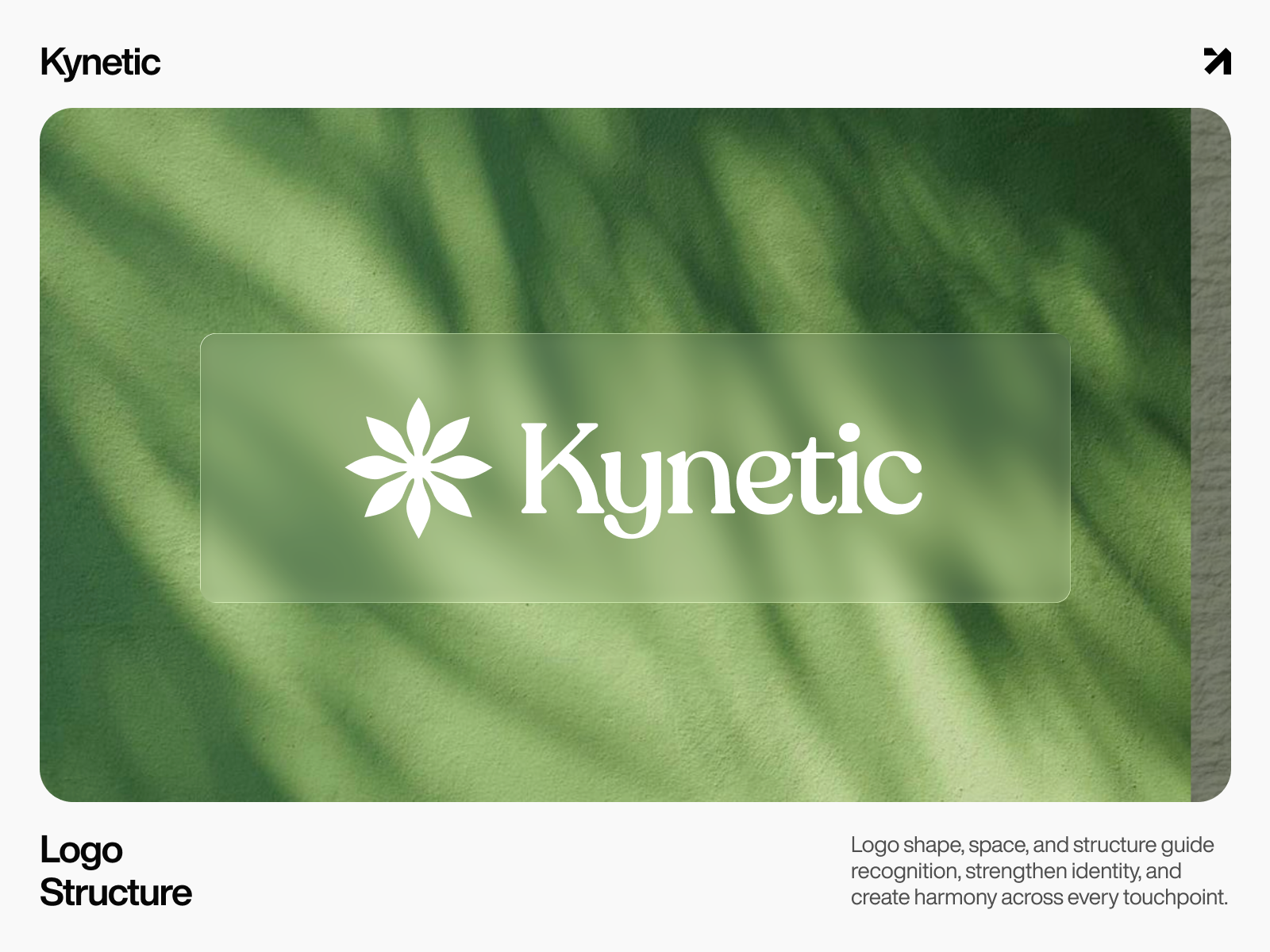 Minimal Logo System for Modern Brands kynetic brand guidelines brand identity branding creative direction graphic design hero section ui identity design logo design logo structure minimal logo modern branding pro ui design product design techwitpro typography ui design ux design visual identity