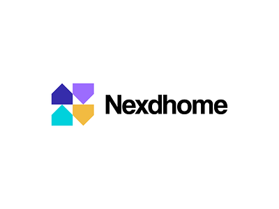 Nexdhome Unused Logo brand branding design graphic design home logo logo design minimal modern n n logo nexd nexdhome unused logo