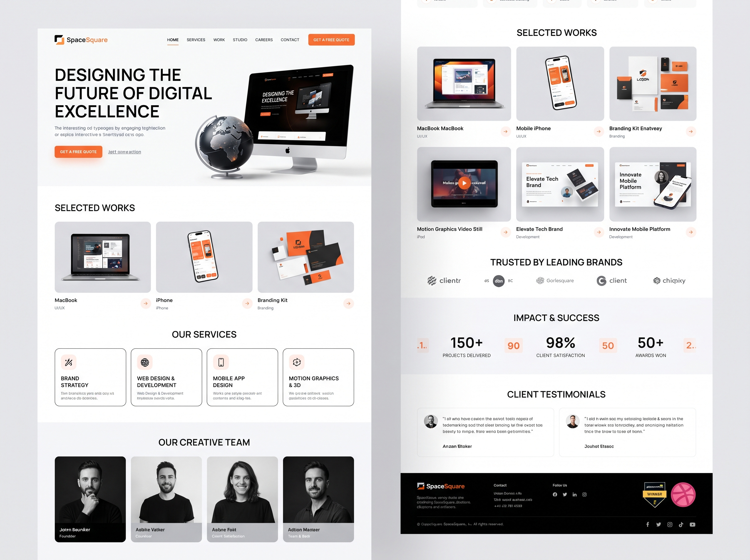 Example of Webflow Website Design & Development