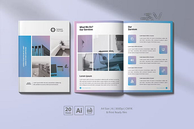 Company Profile 2023 agency annual annual report brochure brochure 2023 business business brochure company company profile corporate identity indesign portfolio print printable project proposal report template