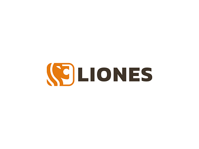 LIONES logo concept brand branding design graphic design illustration logo motion graphics ui ux vector