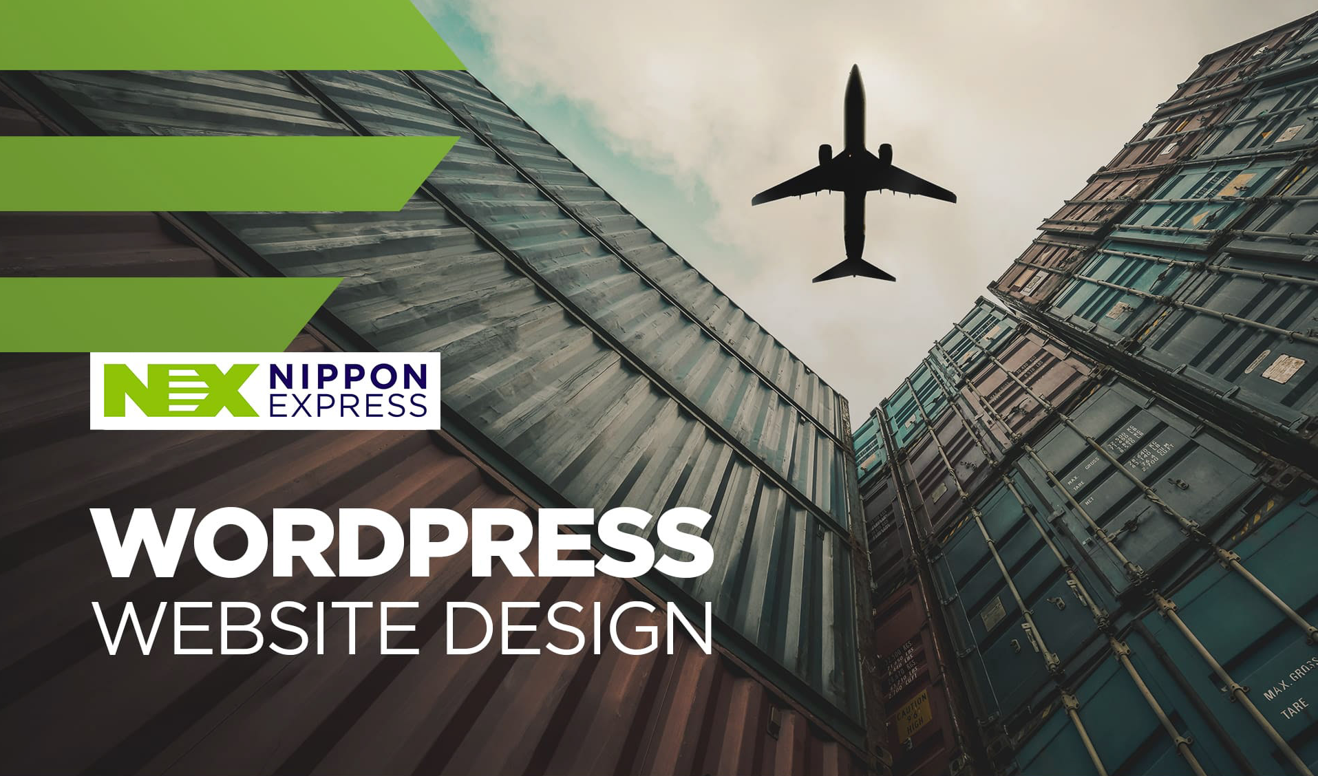 Nippon Express - WordPress Website Design - Figma Template branding business website design graphic design ui ux website design website designer website development wordpress wordpress website design