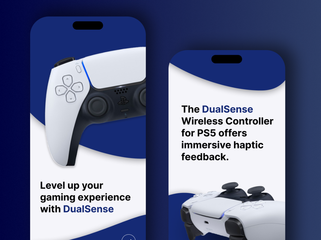 DualSense UI Design by Yoona on Dribbble