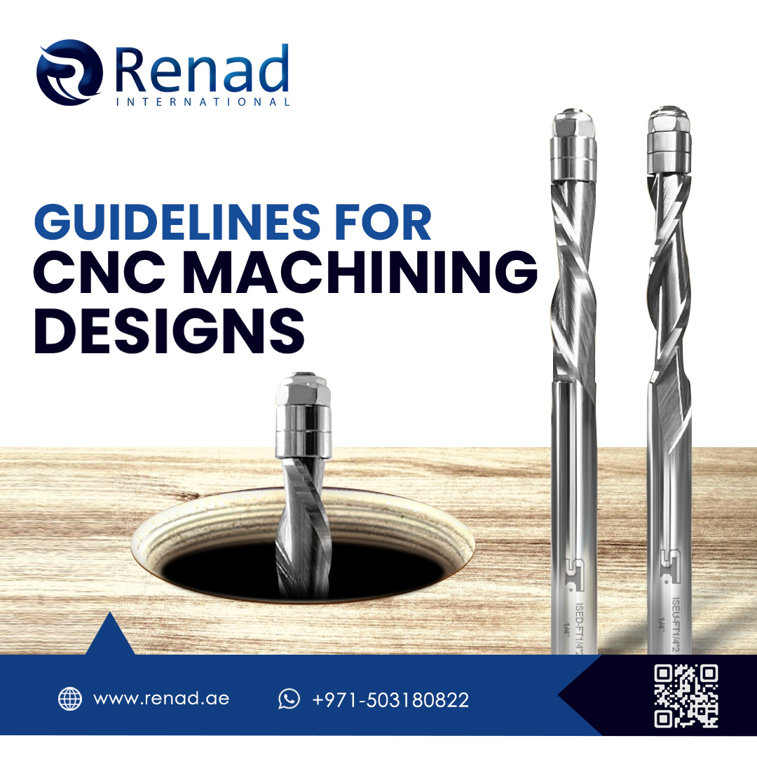 Guidelines for CNC machining designs by renad tools on Dribbble