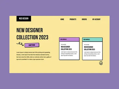 Neo Brutalism Design branding design graphic design illustration logo neo brutalism design typography ui ux vector