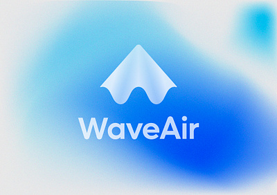 WaveAir logo concept ( for sale ) aeroport air airplane aviation branding fly flying logo wave