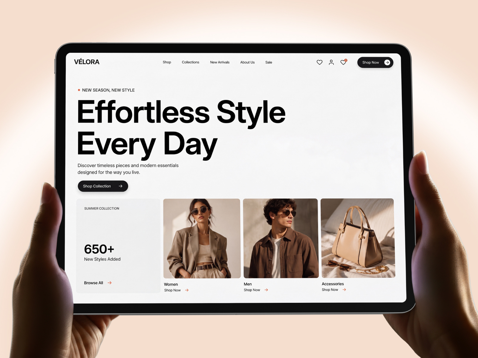 Minimal Fashion E-commerce Website apparel website development digital commerce e commerce fashion store fashion website hero ui hero web design landing page minimal design modern ui online shopping product design responsive design techwitpro ui design user experience ux design web design