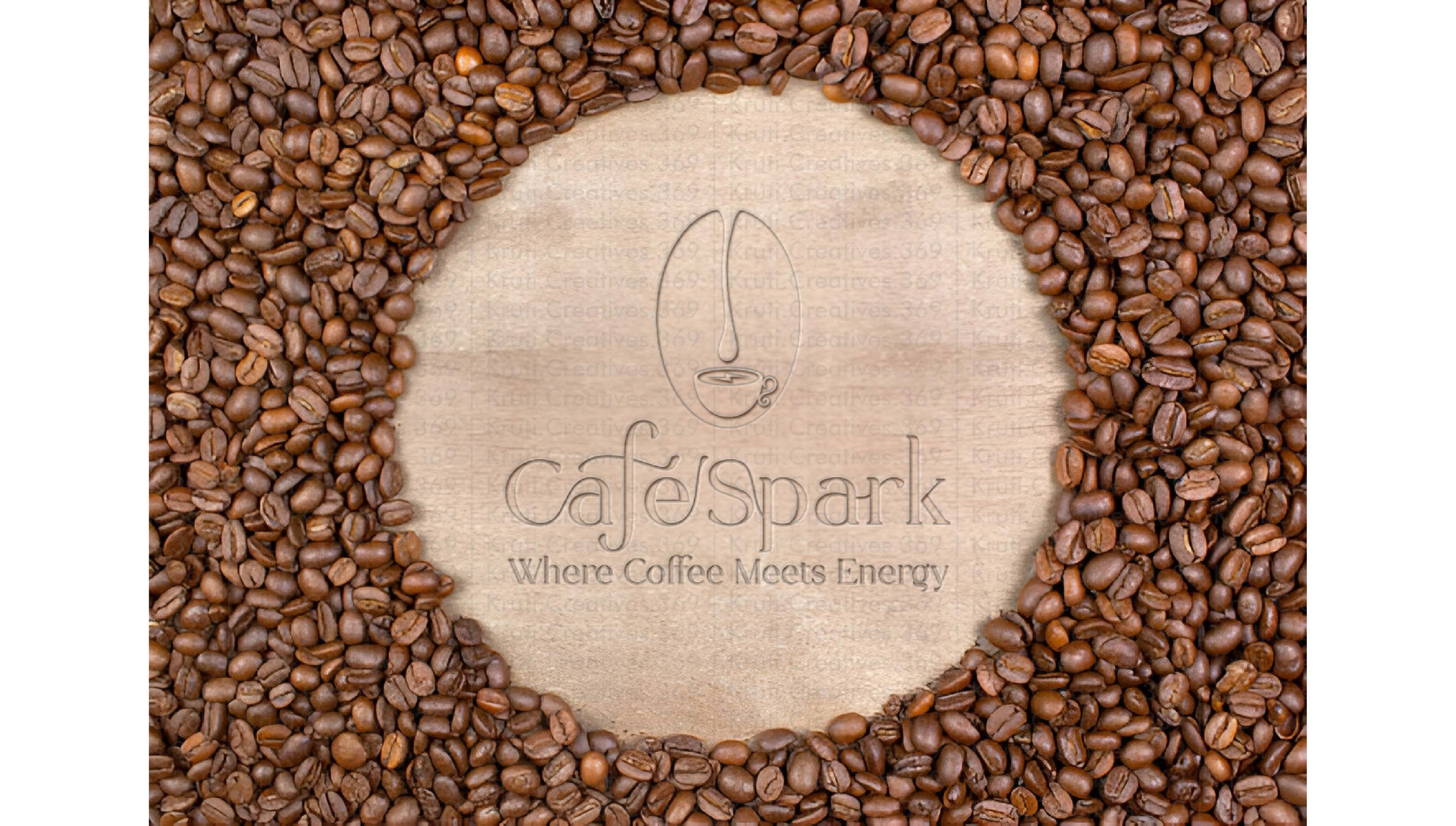 Cafe'spark - branding identity branding graphic design logo