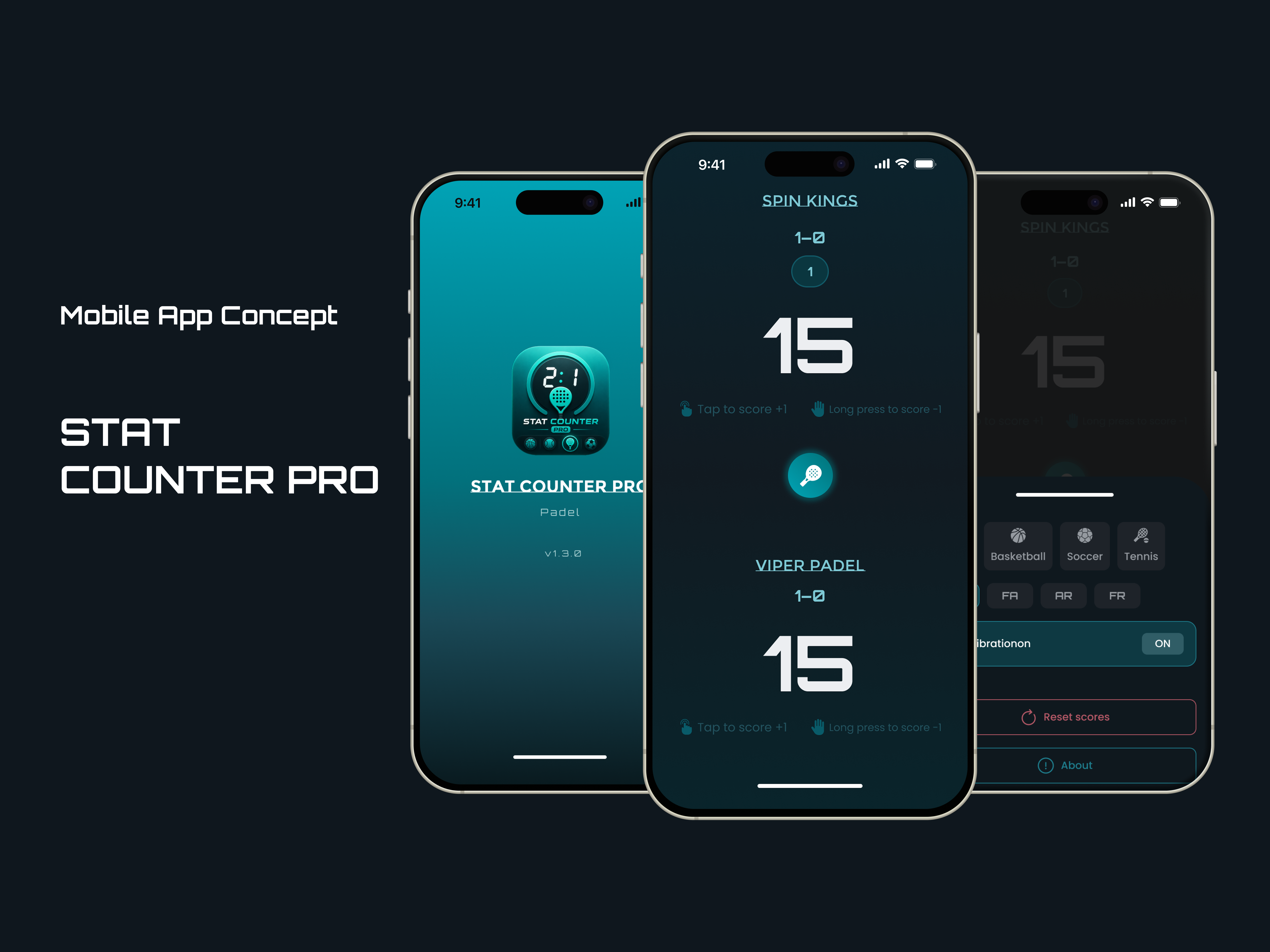 Mobile App Concept appdesign darkui figma minimalui mobileapp pwa scorekeeper sportsapp ui uidesign ux uxdesign web app