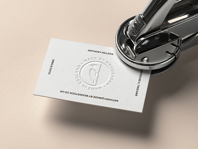Debossed Business Card Concept brandidentity branding business card concept deboss debossed design graphic design logo mockup