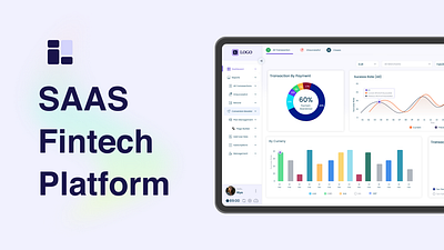 Saas Fintech Platform 3d app branding dashbord design fin graphic design icon illustration logo mobile application ui typography ui ux