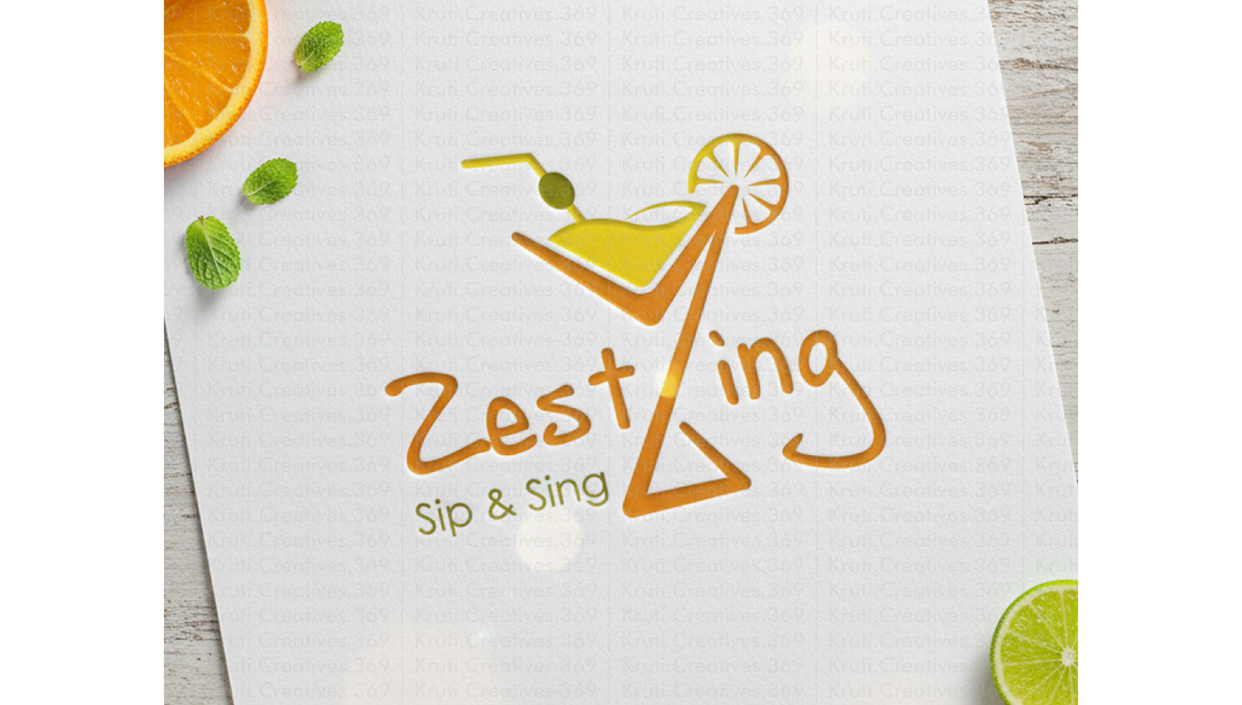 Zesty Zing - logo design & branding branding graphic design logo