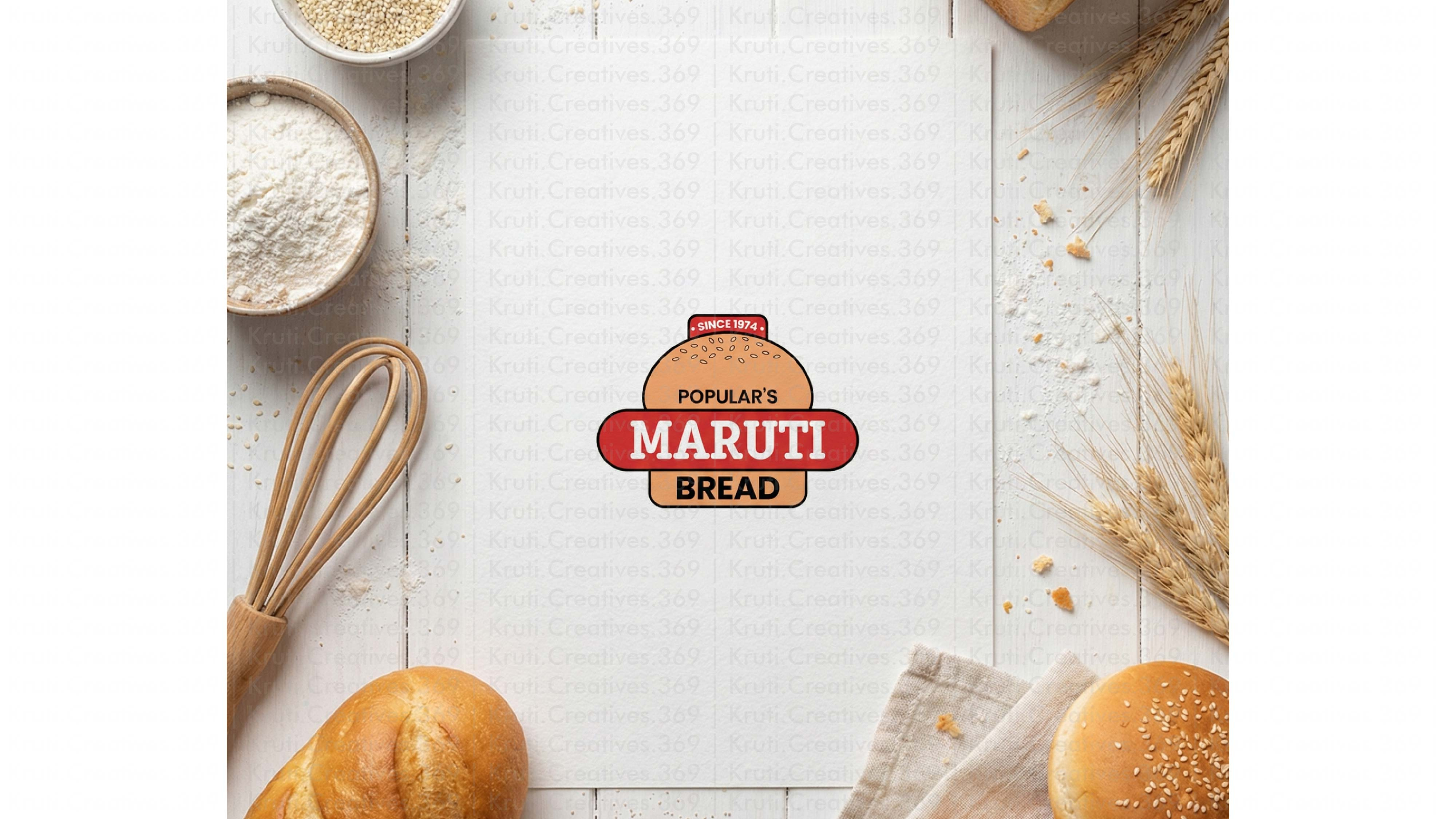 Rebranding - Maruti Bread branding graphic design logo