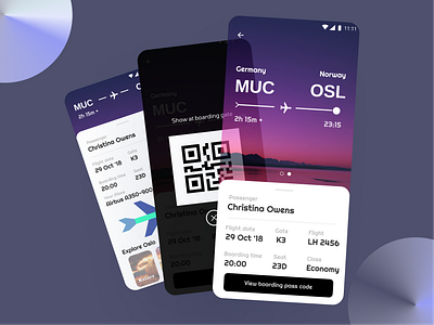 Daily UI #24 - Boarding Pass dailyui design designers dribble ui uiux ux