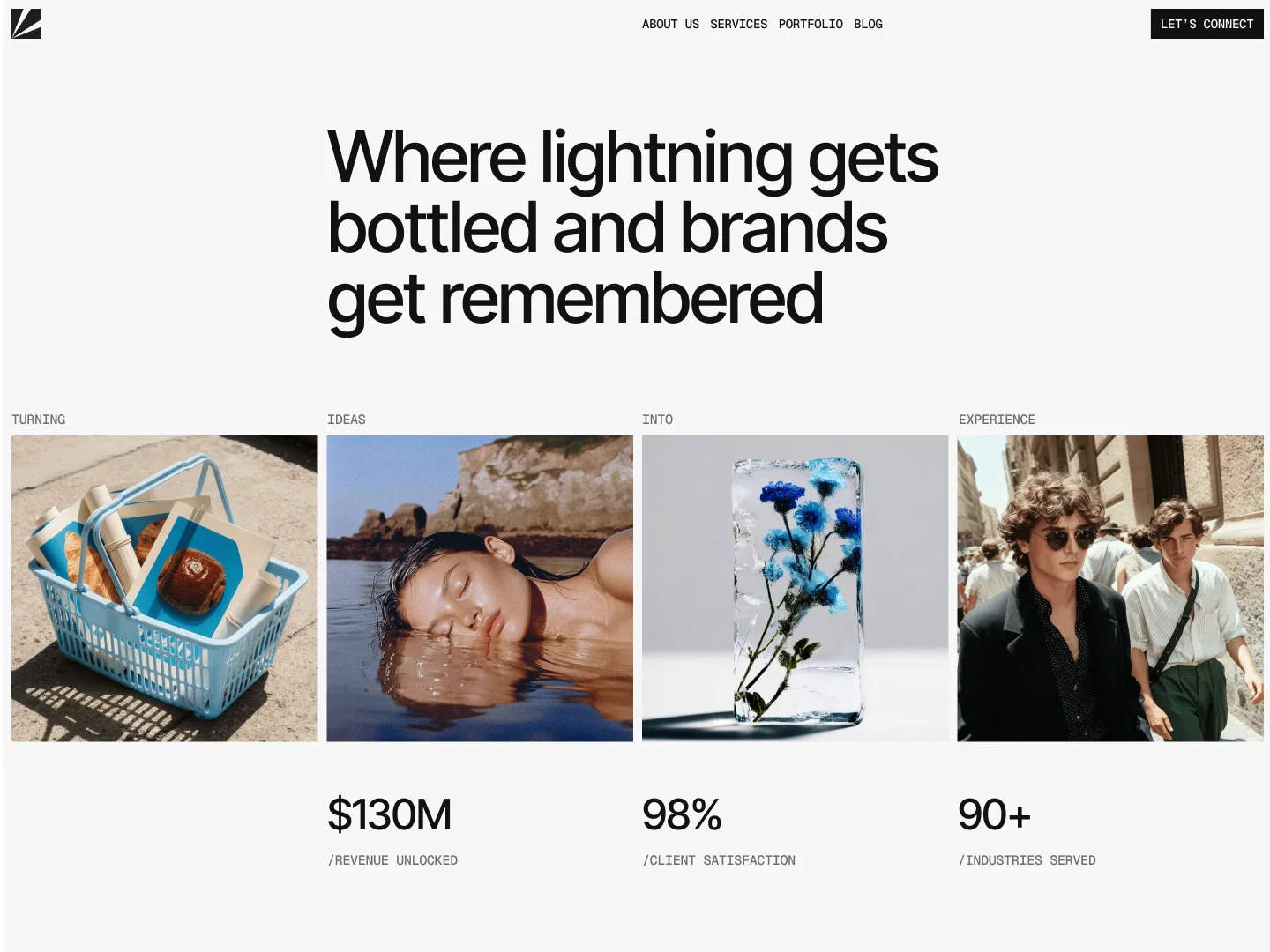 Delarose — Bold Editorial Agency Template for Webflow agencywebsite creativeagency desigh designstudio grid hero homepage inspiration minimal modern portfolio ui ux web webflowtemplate website whitespace