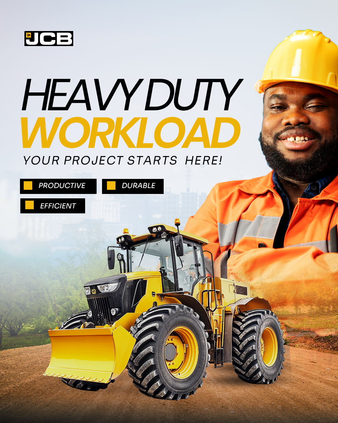 Construction Poster advertising banner constrcution design graphic design poster