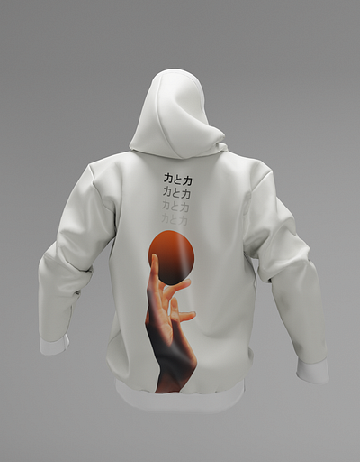 Branded Hoodie 3d branding clothing design graphic design illustration jacket logo ui vector