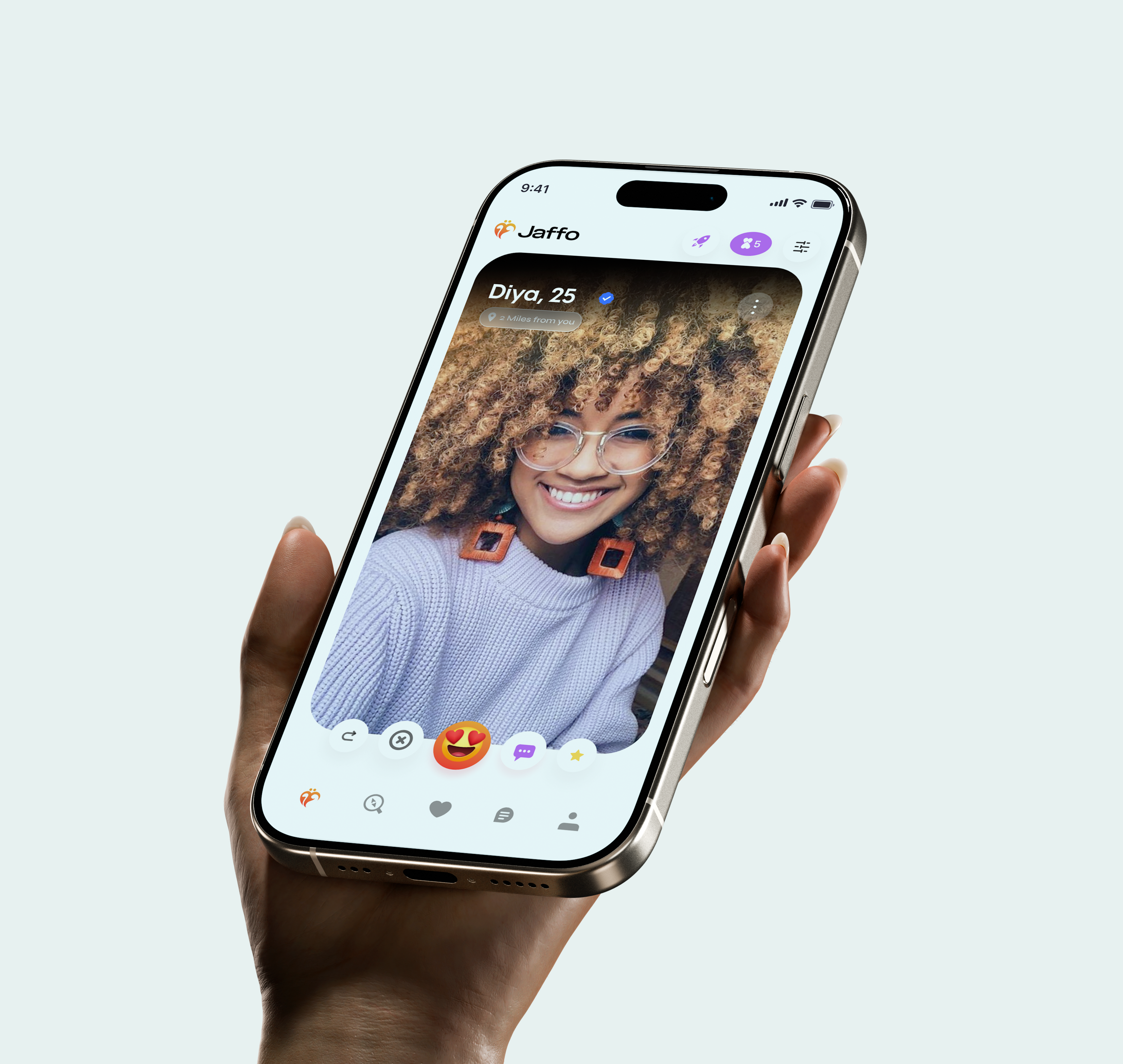 JAFFO DATING APP ai blockchain date dating dating app dating mobile app dating website figma love love website open to work product design product designer ui design ui designer uiux uiux design uiux designer ux design