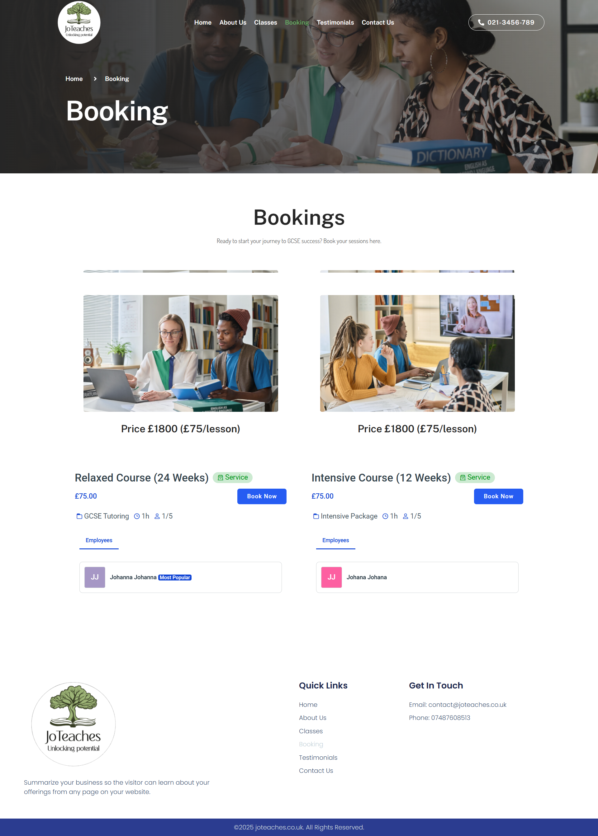 WordPress Tutoring Website With Booking System booking system branding design divi elementor gcse maths tutoring illustration klarna payments logo online tutoring website portfolio project responsive web design service website small business website ui woocommerce wordpress wordpress development