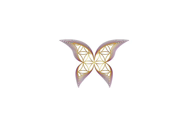 Flower Of Life Butterfly Logo FOR SALE by Gabriela Maria Pascenco on ...